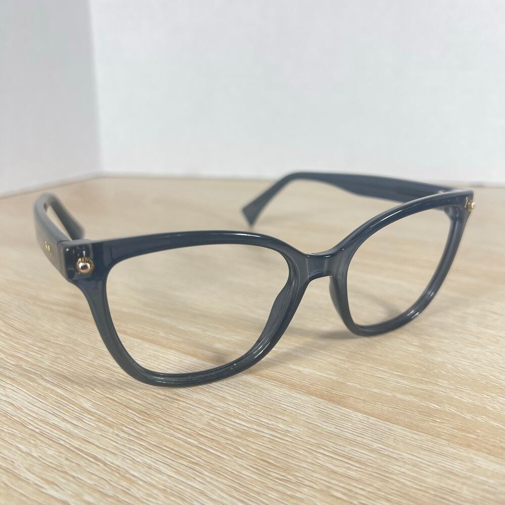 Lanvin LNV2606 414 Eyeglasses Blue Frames Only Made in Italy 2105